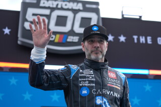 Jimmie Johnson Becomes First Motorsports Star on Walk of Fame