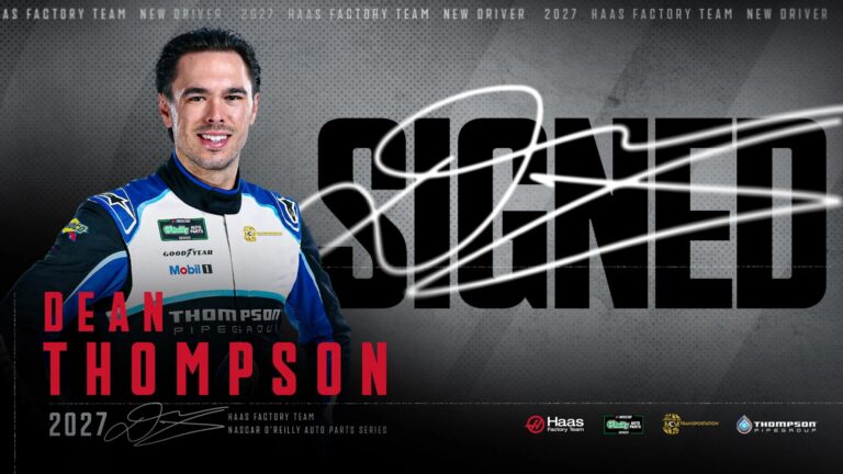Haas Factory Team adds Thompson for third O’Reilly car