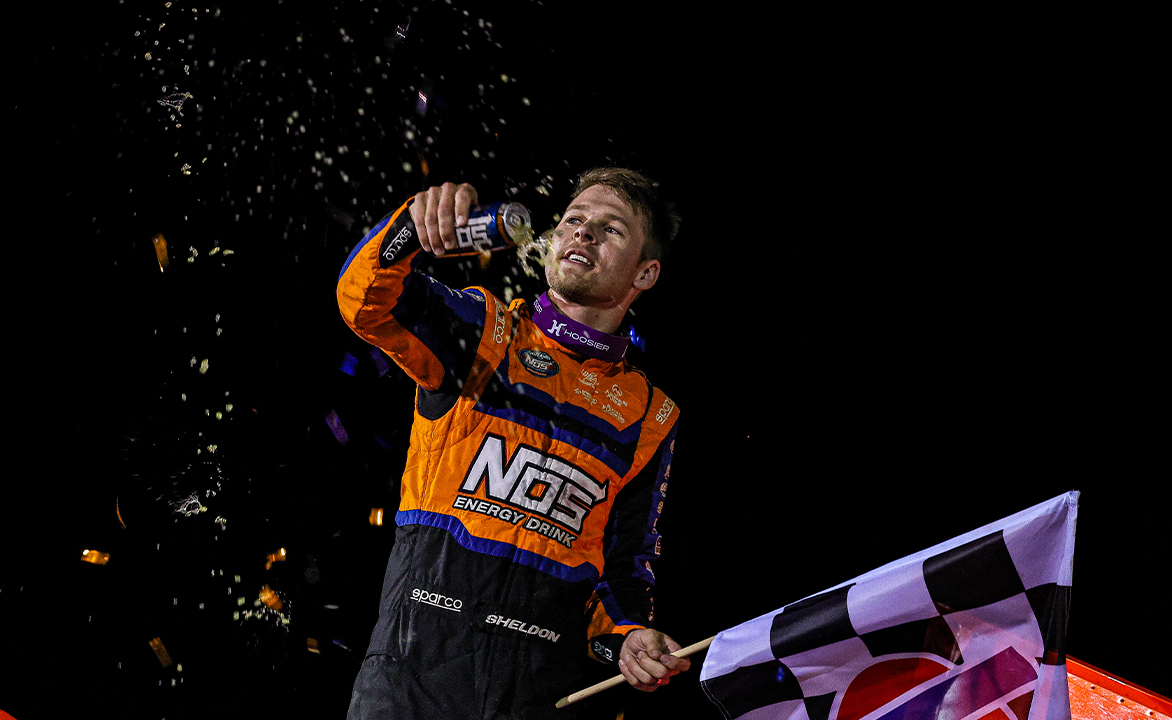 Haudenschild Wins Rain-Delayed Big O Showdown at Ogilvie