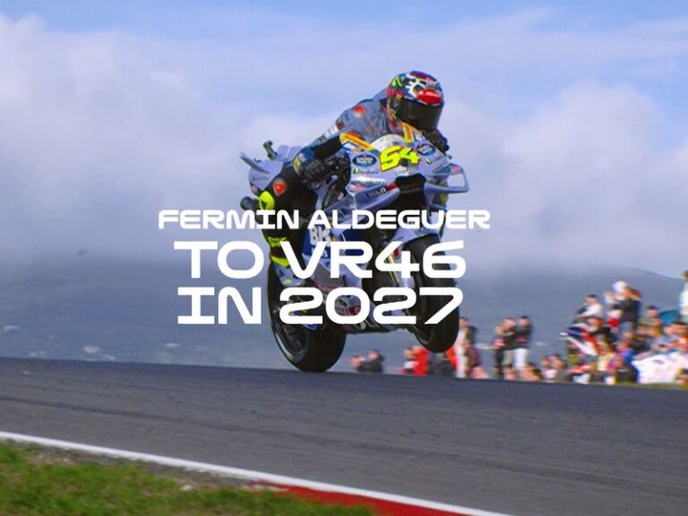 Aldeguer steps into Rossi’s VR46 squad for 2027