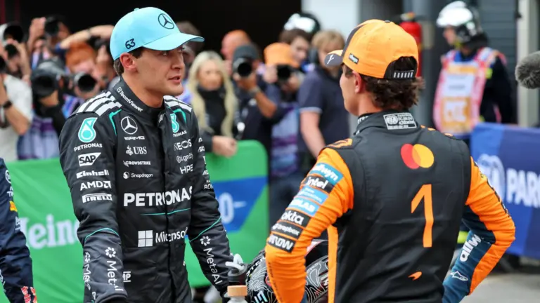 Russell says McLaren has overtaken Mercedes in F1