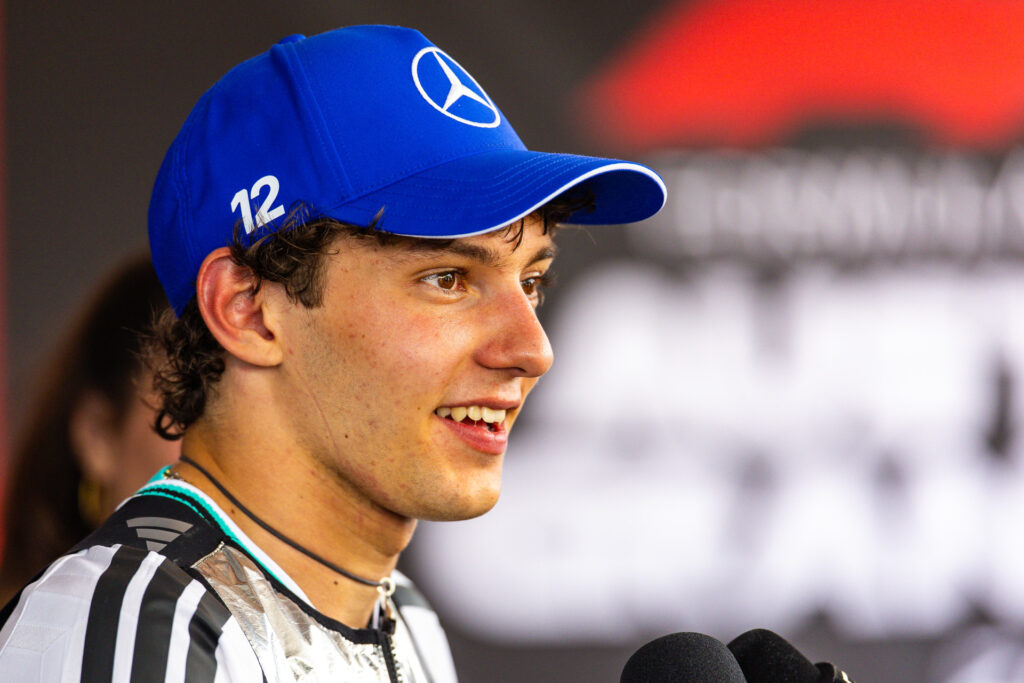 Antonelli says enjoying F1 fuels Mercedes title charge