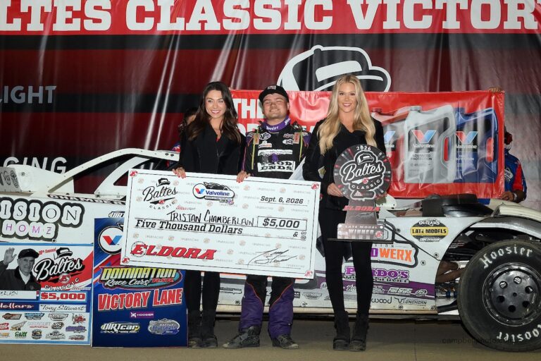 Tristan Chamberlain Scores First Eldora Win in Baltes Classic