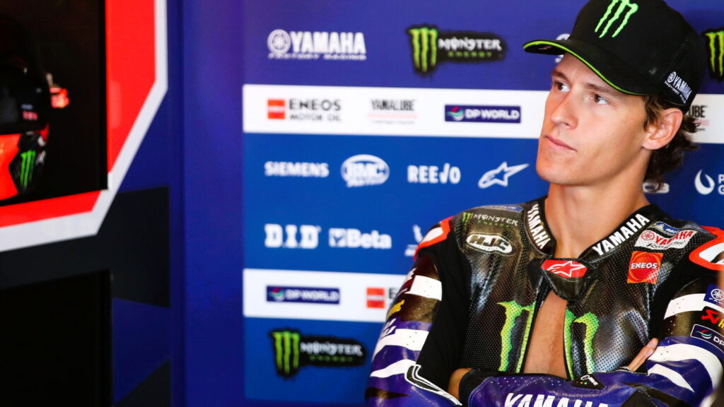 Quartararo, Yamaha clear air after test-row tension