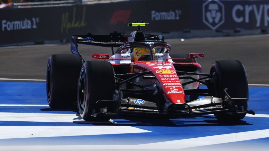 Hamilton retires in Spain after Ferrari brake failure