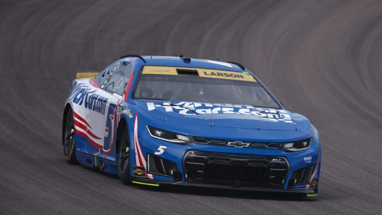 Rain Cancels Bristol Qualifying, Larson Earns Cup Pole