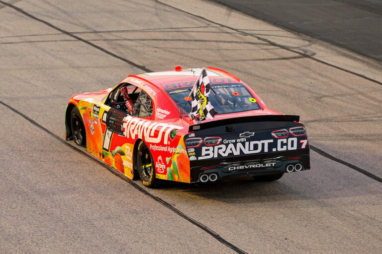 Allgaier reels in Jesse Love to open Bristol race with Stage 1 win