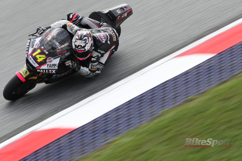 Arbolino Leads Moto2 Wet Sessions, Salac Sets Lap Record