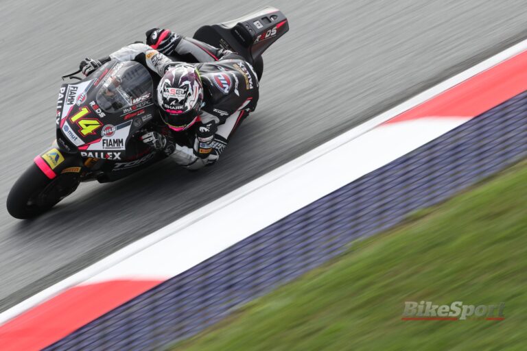 Arbolino Leads Moto2 Wet Sessions, Salac Sets Lap Record