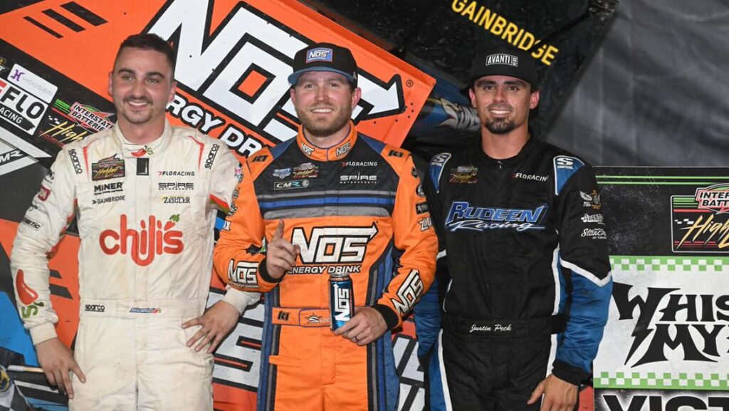 Courtney, Thorson split wins at Lucas Oil Speedway