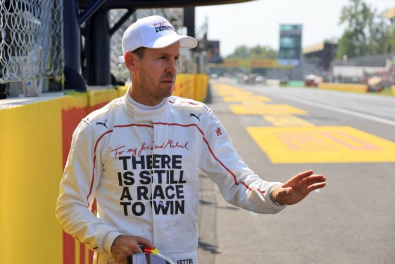 At Monza, Vettel says F1 can keep speed and cut emissions
