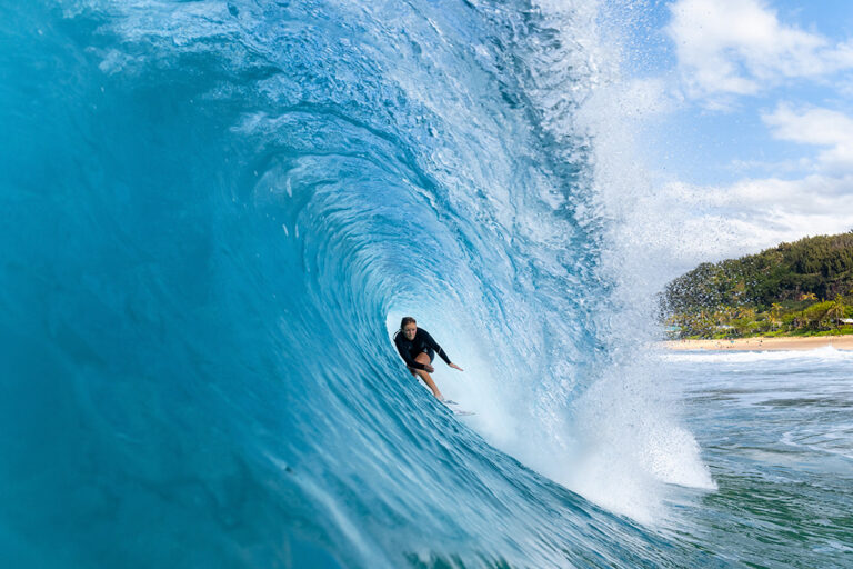 Caity Simmers says power fuels her surfing evolution