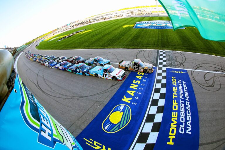 Rain Cancels Kansas Truck Qualifying, Sanchez Starts P1