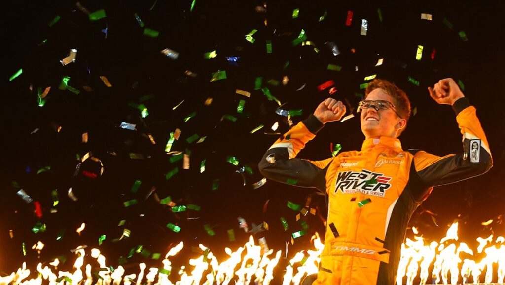 Pursley Leads All 50 Laps to Win 4-Crown Silver Crown