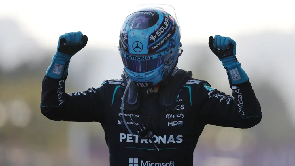 Russell takes third 2026 win after pole-to-flag Baku drive