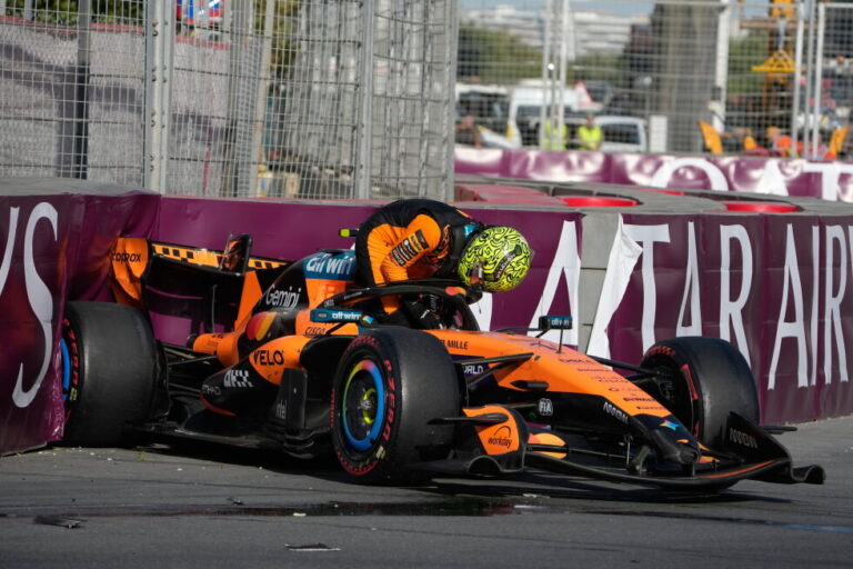 Norris apologizes to Colapinto after Azerbaijan crash