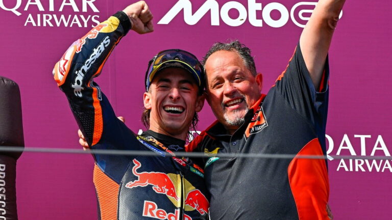 Acosta ends KTM drought with maiden MotoGP win
