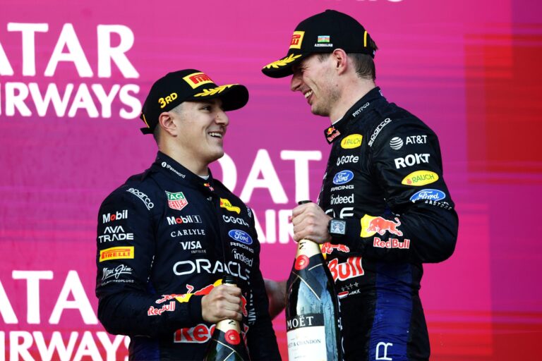 Hadjar hails Verstappen as his Red Bull benchmark