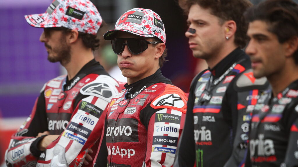 Marc Márquez sends body double to Motegi kart event
