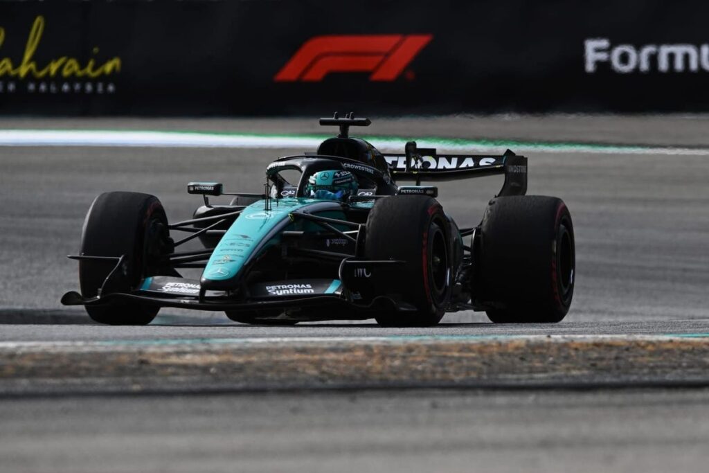 Mercedes tests aero upgrade as George Russell starts from back in Singapore