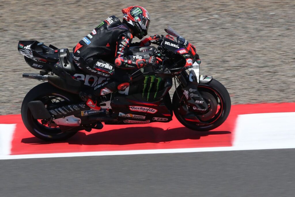 Marco Bezzecchi tops first practice at Mandalika for Indonesian MotoGP