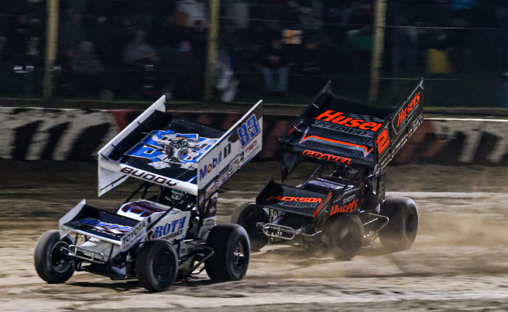 Michael Kofoid wins World of Outlaws opener for 15th victory of 2026