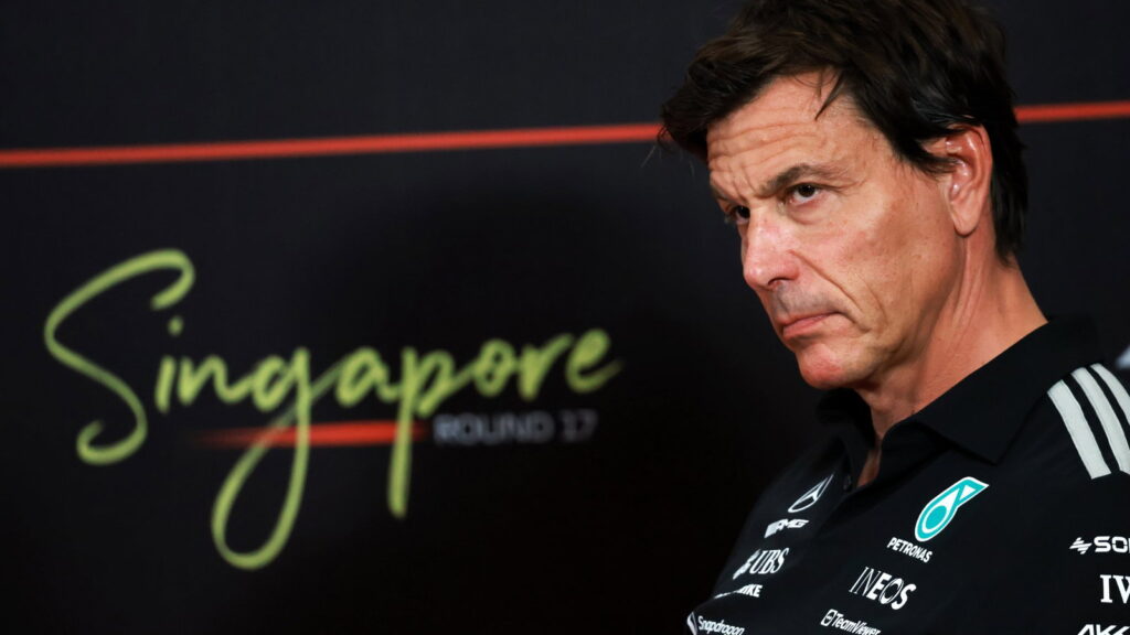 Toto Wolff calls Mercedes favoritism theories toward Antonelli brainless