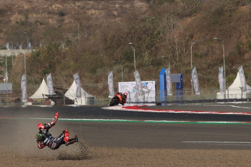 Fabio Quartararo wants Mandalika gravel made level with tarmac