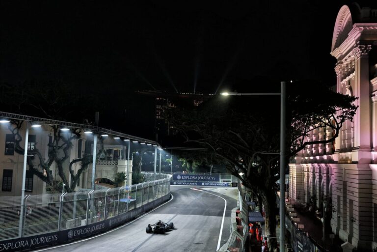 Several drivers eliminated in disrupted Singapore sprint qualifying SQ1