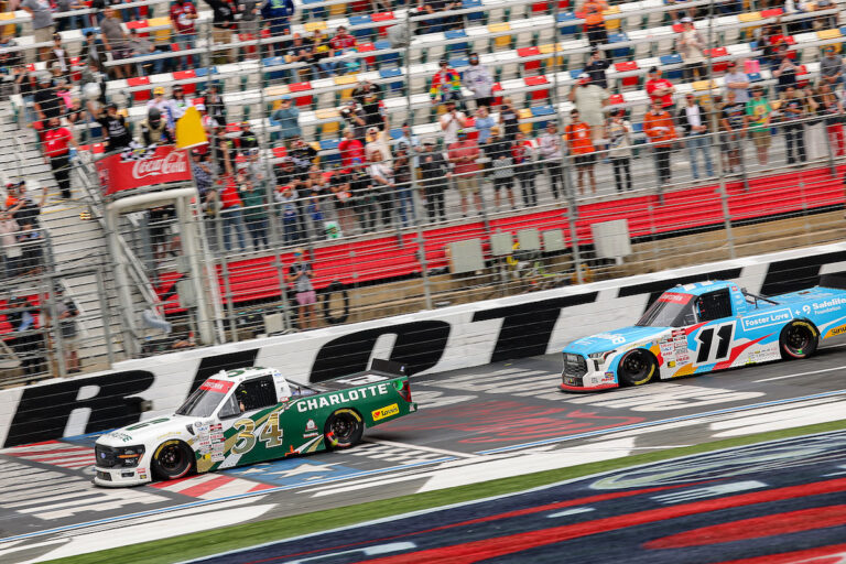 Layne Riggs wins Ecosave 200 at Charlotte Motor Speedway