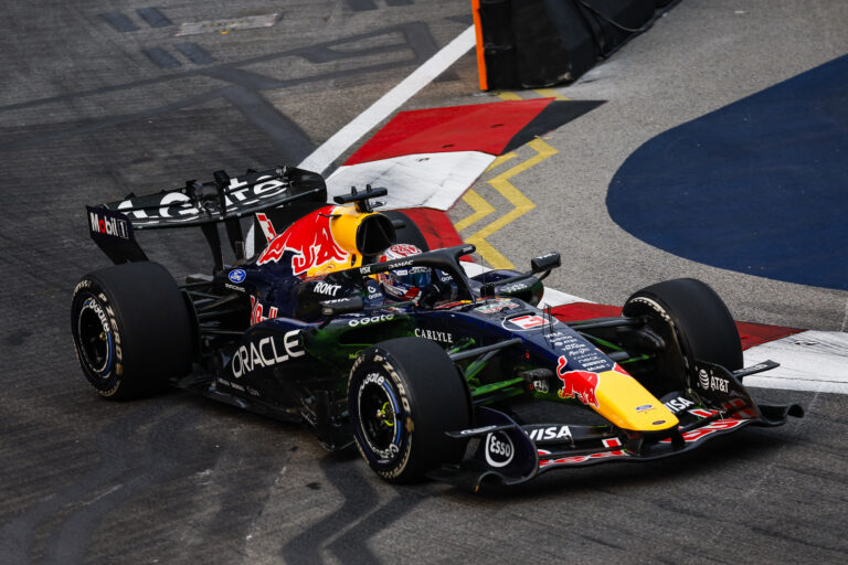 Max Verstappen wins first Singapore Grand Prix sprint race from pole
