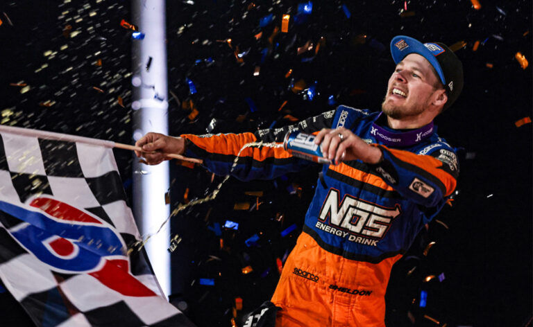 Sheldon Haudenschild wins at Mansfield Speedway as series returns after 45 years