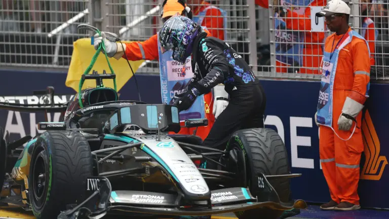 Max Verstappen wins rain-hit Singapore Sprint
