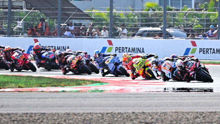 Marco Bezzecchi wins Indonesian Grand Prix by 4.260 seconds