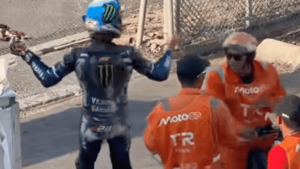 Álex Rins apologizes after marshals altercation at Indonesian GP