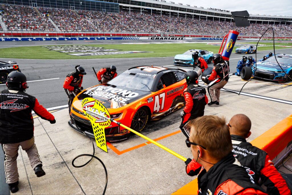 McDowell spins Stenhouse after post-race contact at Charlotte