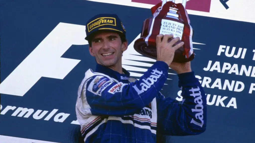 Damon Hill clinches Formula 1 title as Villeneuve retires at Suzuka
