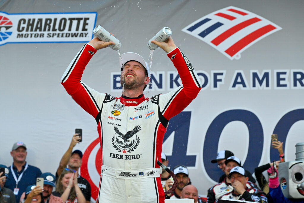 Chase Briscoe wins again, moves to fourth in Cup standings
