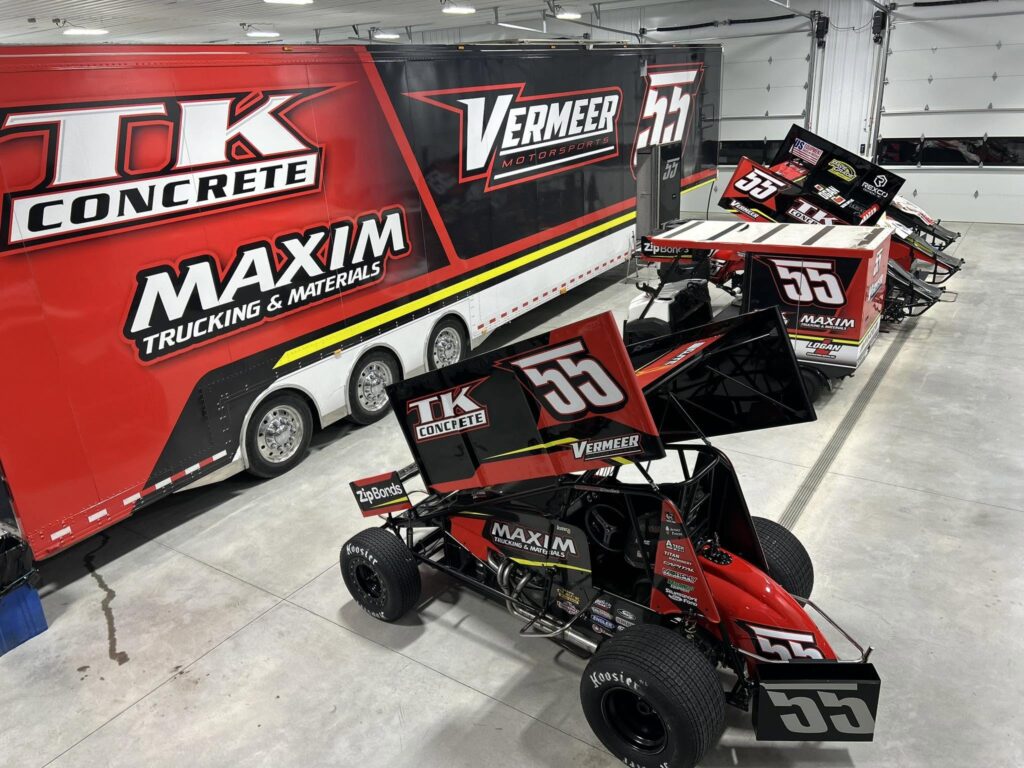 Brady Bacon will run full 2027 High Limit Racing schedule with Vermeer Motorsports