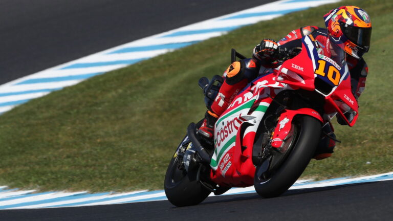 Luca Marini to be reassessed Saturday after illness-hit Friday at Phillip Island