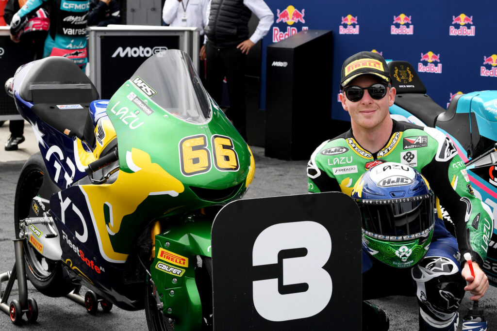 Veda Pratama becomes first Indonesian Moto3 pole-sitter