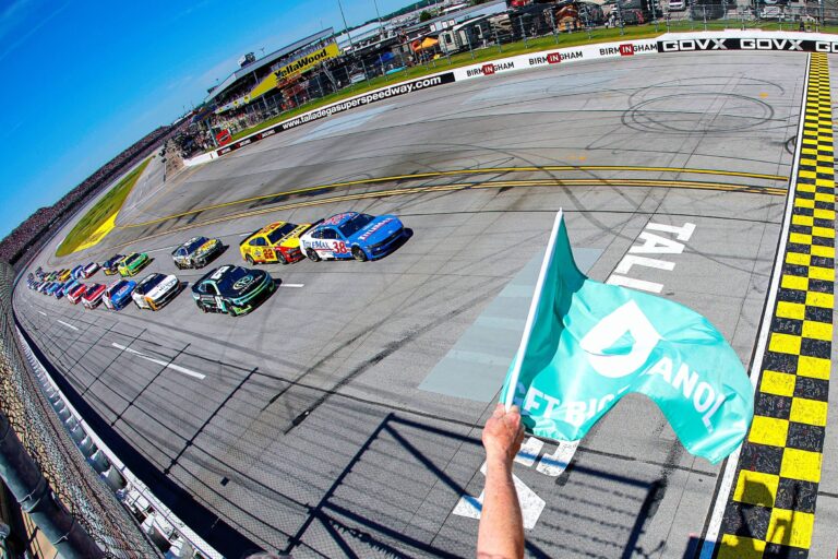 Briscoe beats Austin Hill for YellaWood 500 pole