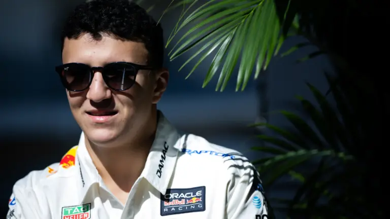 Isack Hadjar rebounds to qualify third behind Max Verstappen in Austin